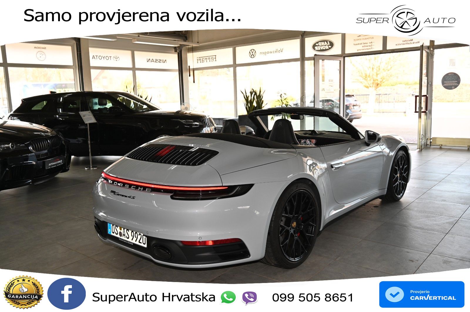 Porsche 911 Carrera S 3.0 (450 KS) PDK ZRAČNI+ACC+GR SJED+KAM