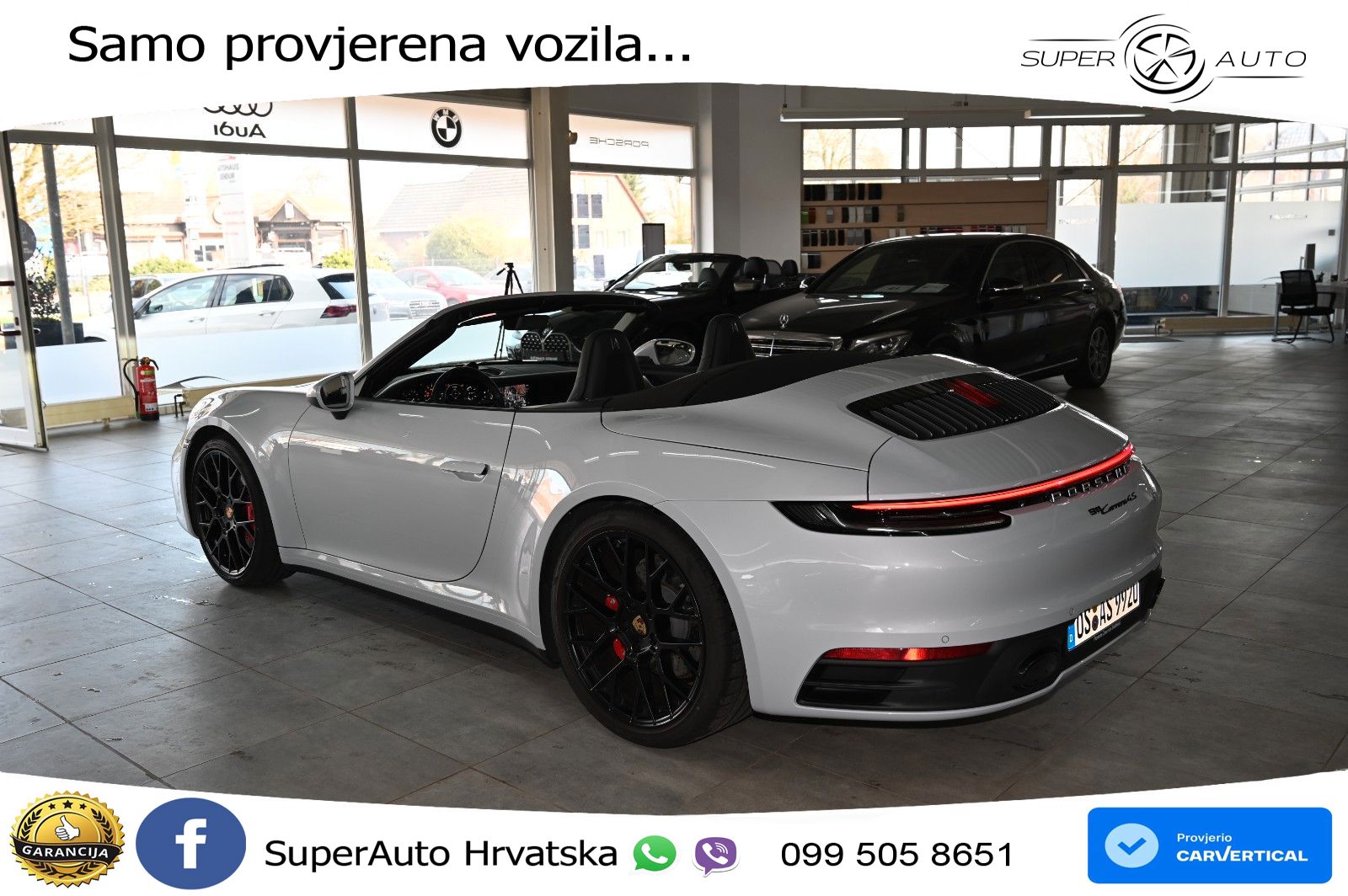 Porsche 911 Carrera S 3.0 (450 KS) PDK ZRAČNI+ACC+GR SJED+KAM