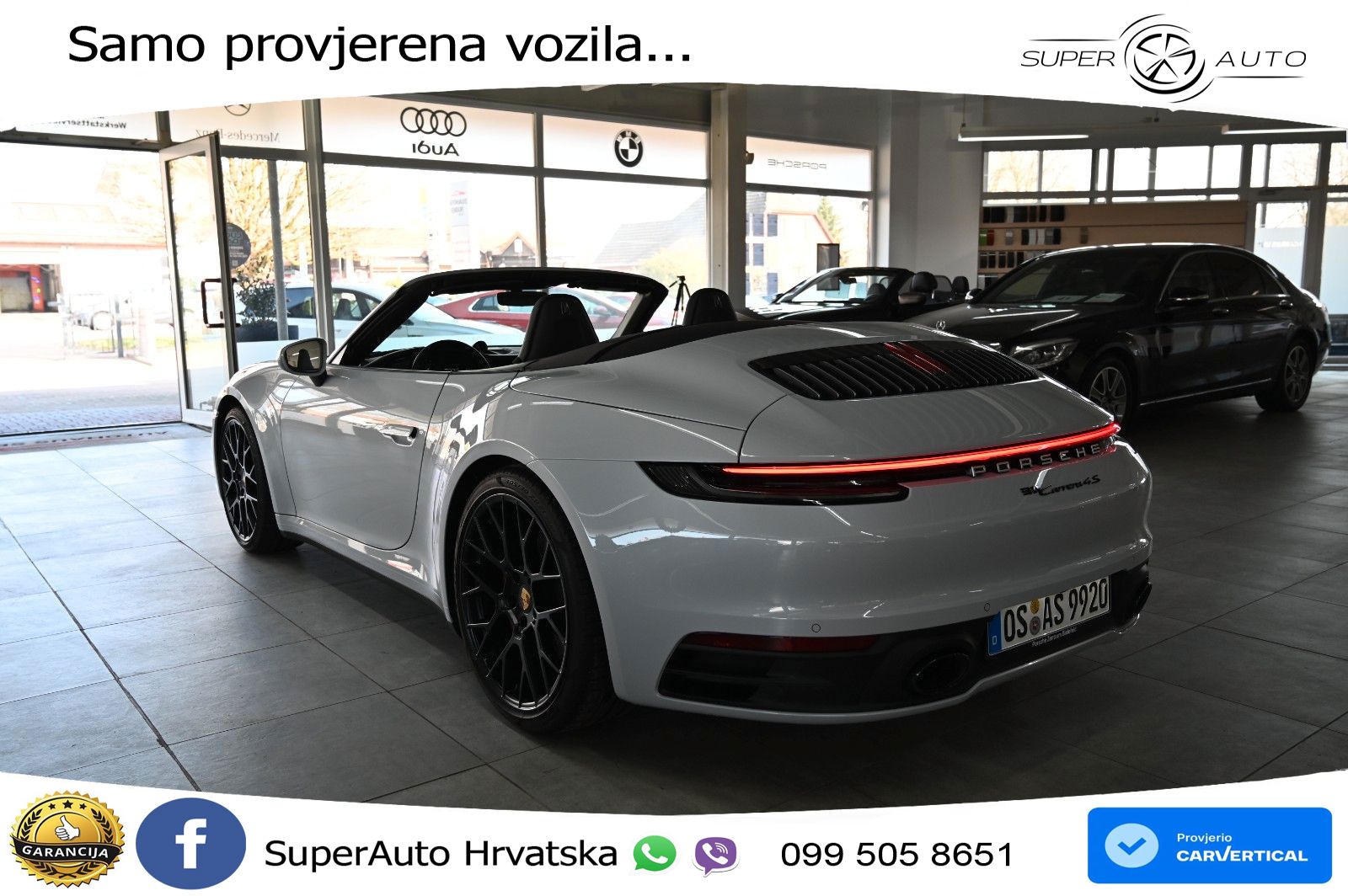 Porsche 911 Carrera S 3.0 (450 KS) PDK ZRAČNI+ACC+GR SJED+KAM