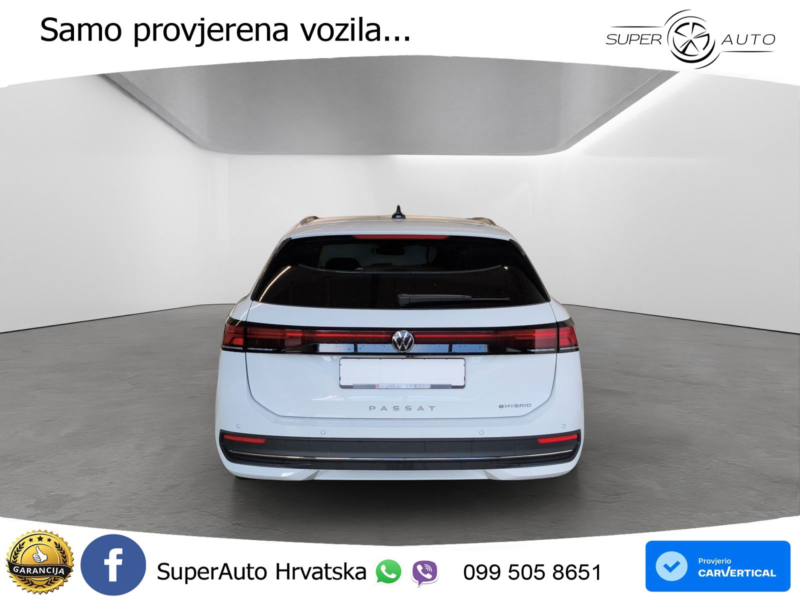 Volkswagen Passat Variant 1.5 TSI (204 KS) eHybrid DSG Business LED+GR SJED+ACC