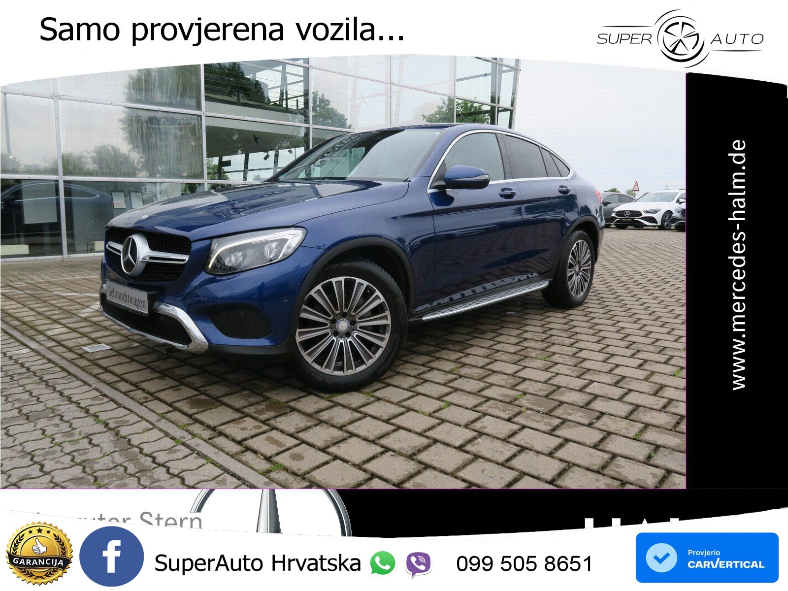Mercedes GLC Coupe 250d (204 KS) 4MATIC G-TRONIC ZRAČNI+ACC+GR SJED+KAM