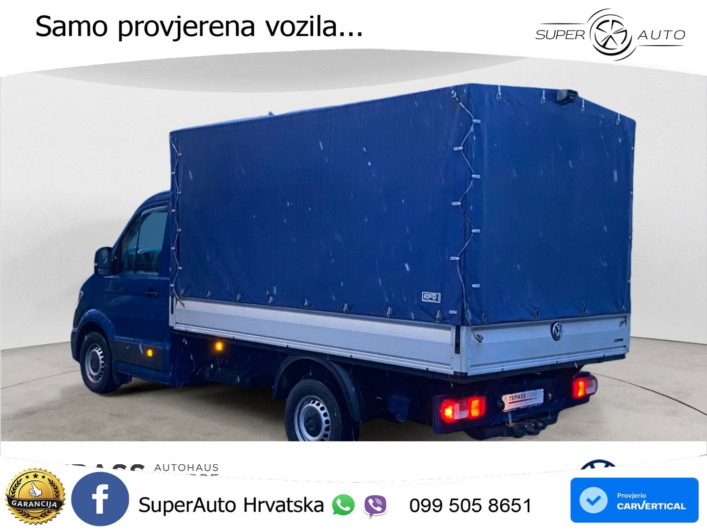 Volkswagen Crafter 35 2.0l TDI Pritsche KLIMA NAVI ACC 177 KS