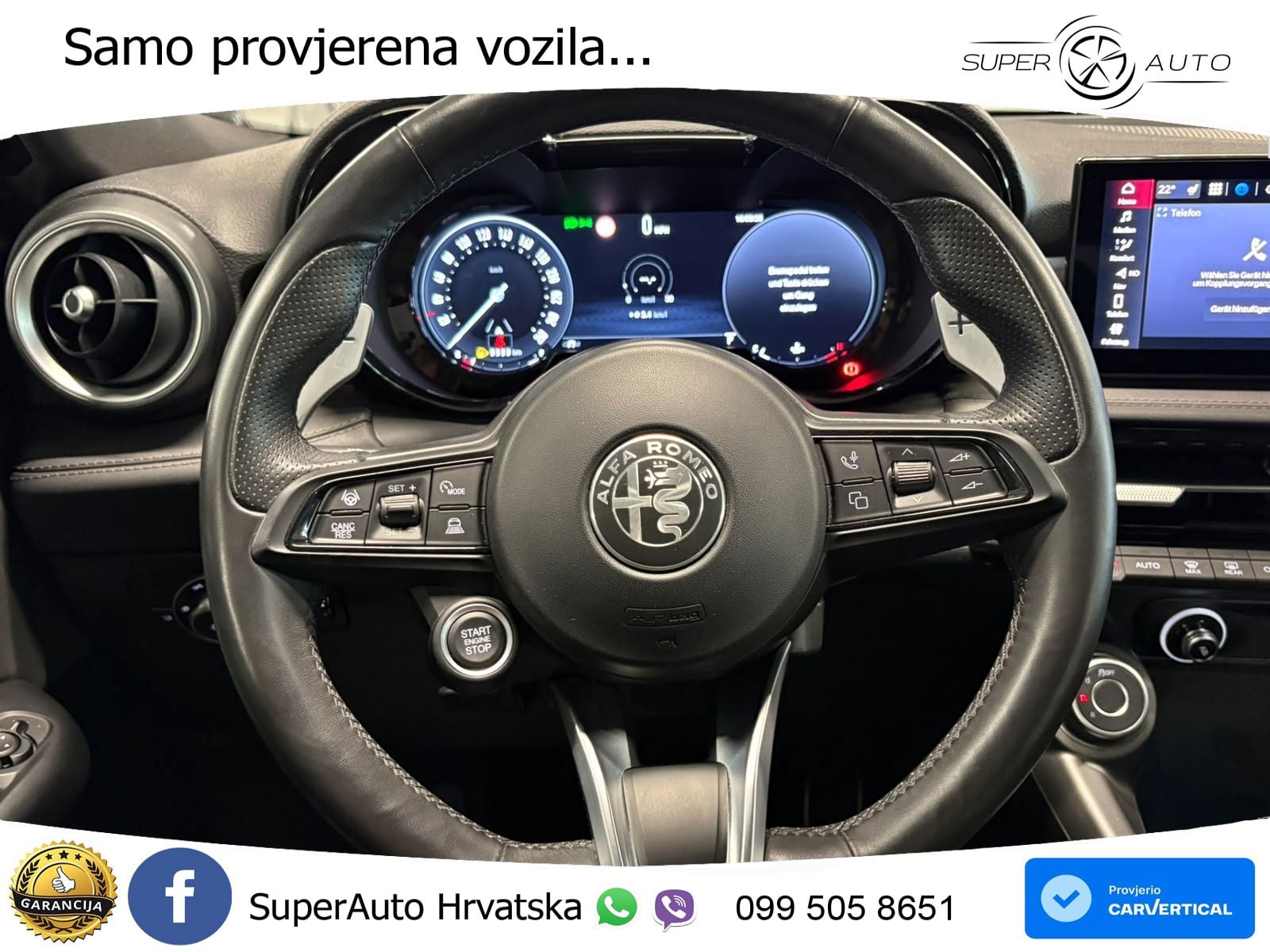 Alfa Romeo Tonale 1.6 D (131 KS) TCT LED+GR SJED+ACC