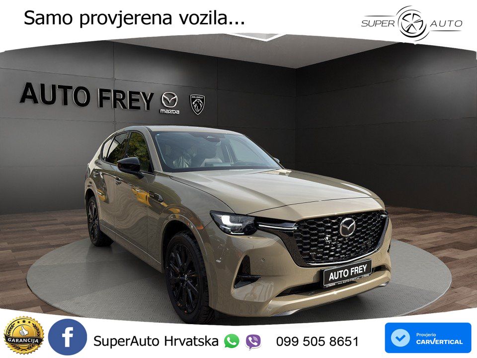 Mazda CX-60 3.3 e-Skyactiv D (254 KS) AWD Automatic MATRIX+GR SJED+KAM
