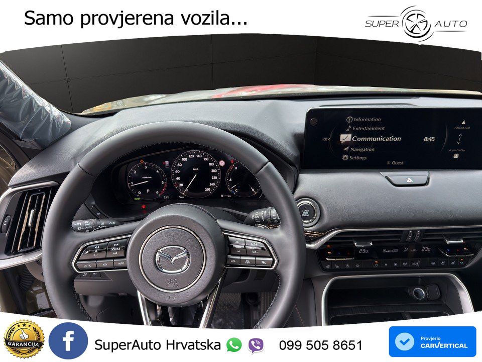 Mazda CX-60 3.3 e-Skyactiv D (254 KS) AWD Automatic MATRIX+GR SJED+KAM