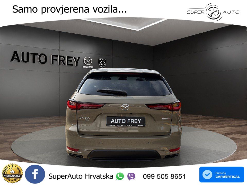 Mazda CX-60 3.3 e-Skyactiv D (254 KS) AWD Automatic MATRIX+GR SJED+KAM