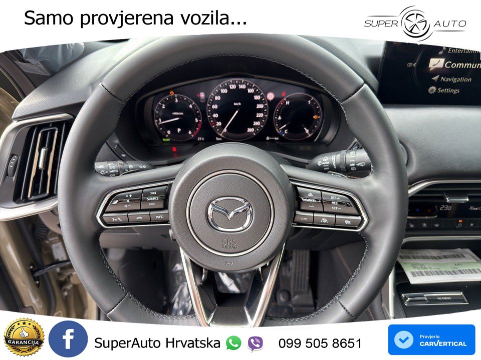 Mazda CX-60 3.3 e-Skyactiv D (254 KS) AWD Automatic MATRIX+GR SJED+KAM