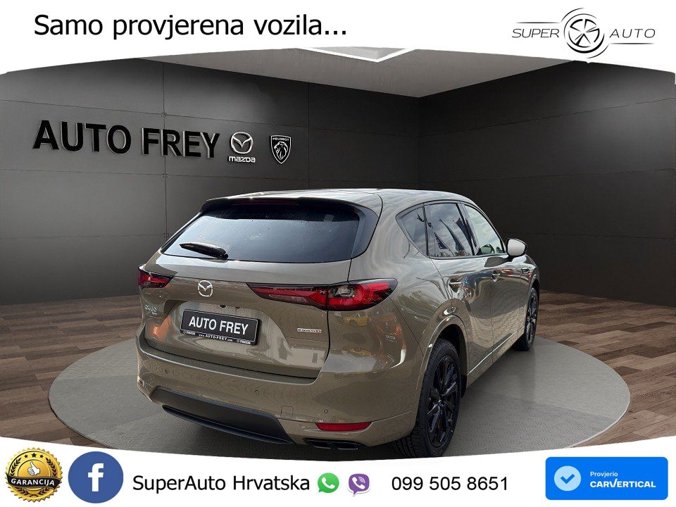 Mazda CX-60 3.3 e-Skyactiv D (254 KS) AWD Automatic MATRIX+GR SJED+KAM