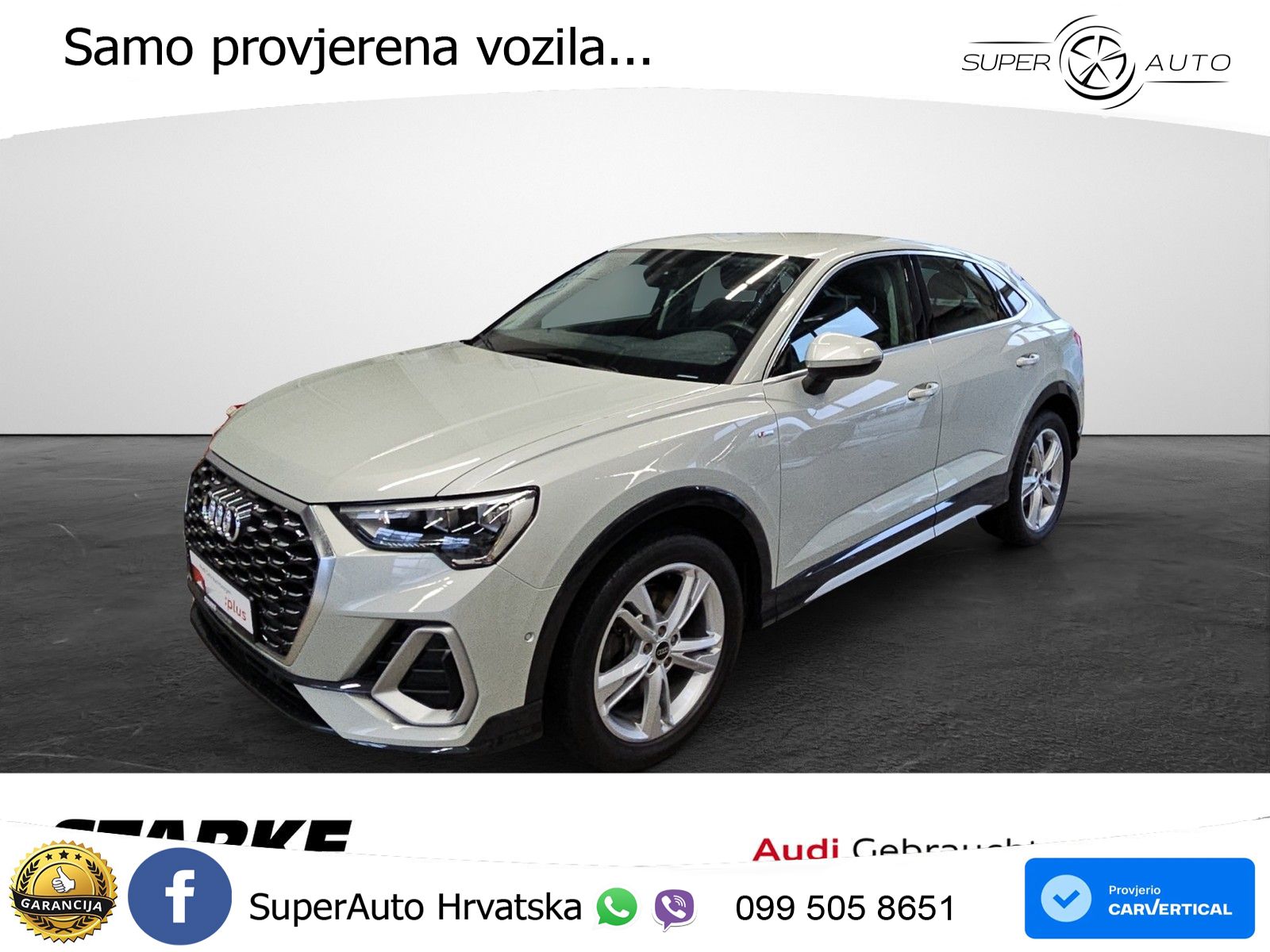 Audi Q3 Sportback 40 TFSI (190 KS) quattro S tronic S line