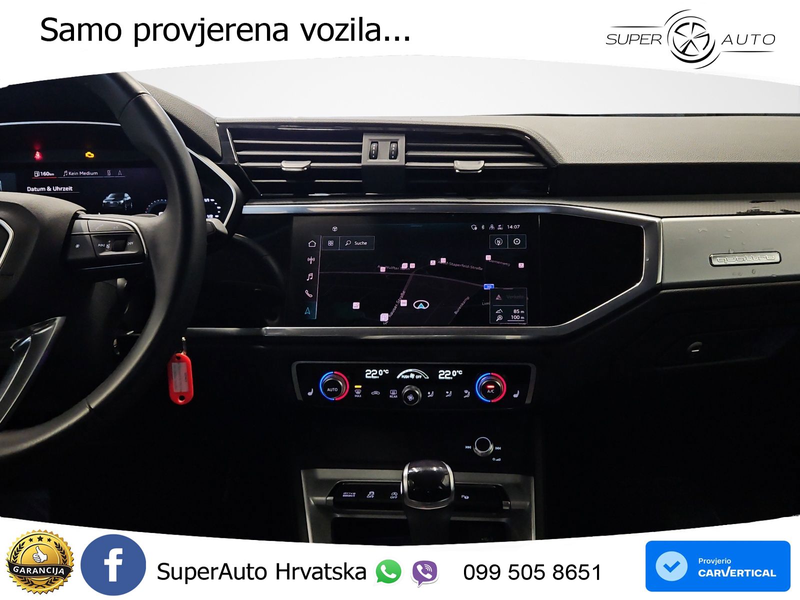 Audi Q3 Sportback 40 TFSI (190 KS) quattro S tronic S line