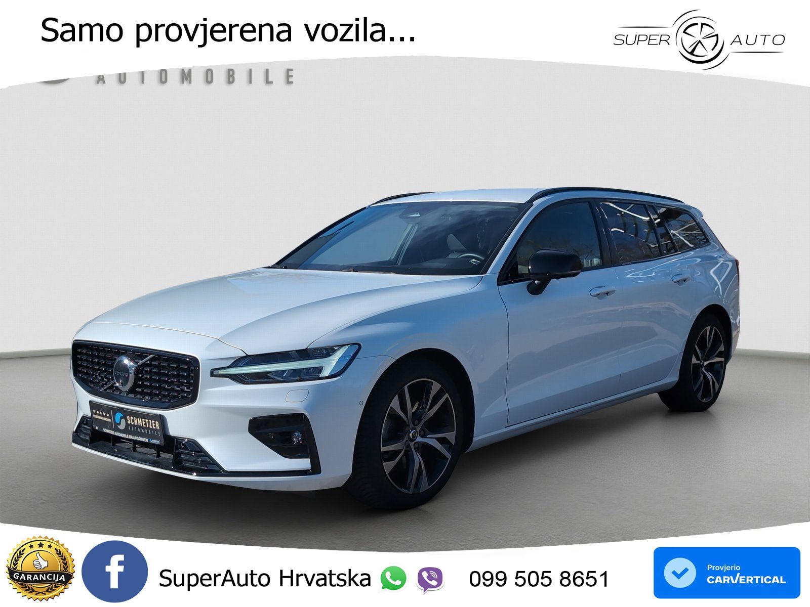 Volvo V60 2.0 B4 Benzin DCT LED+GR SJED+ACC