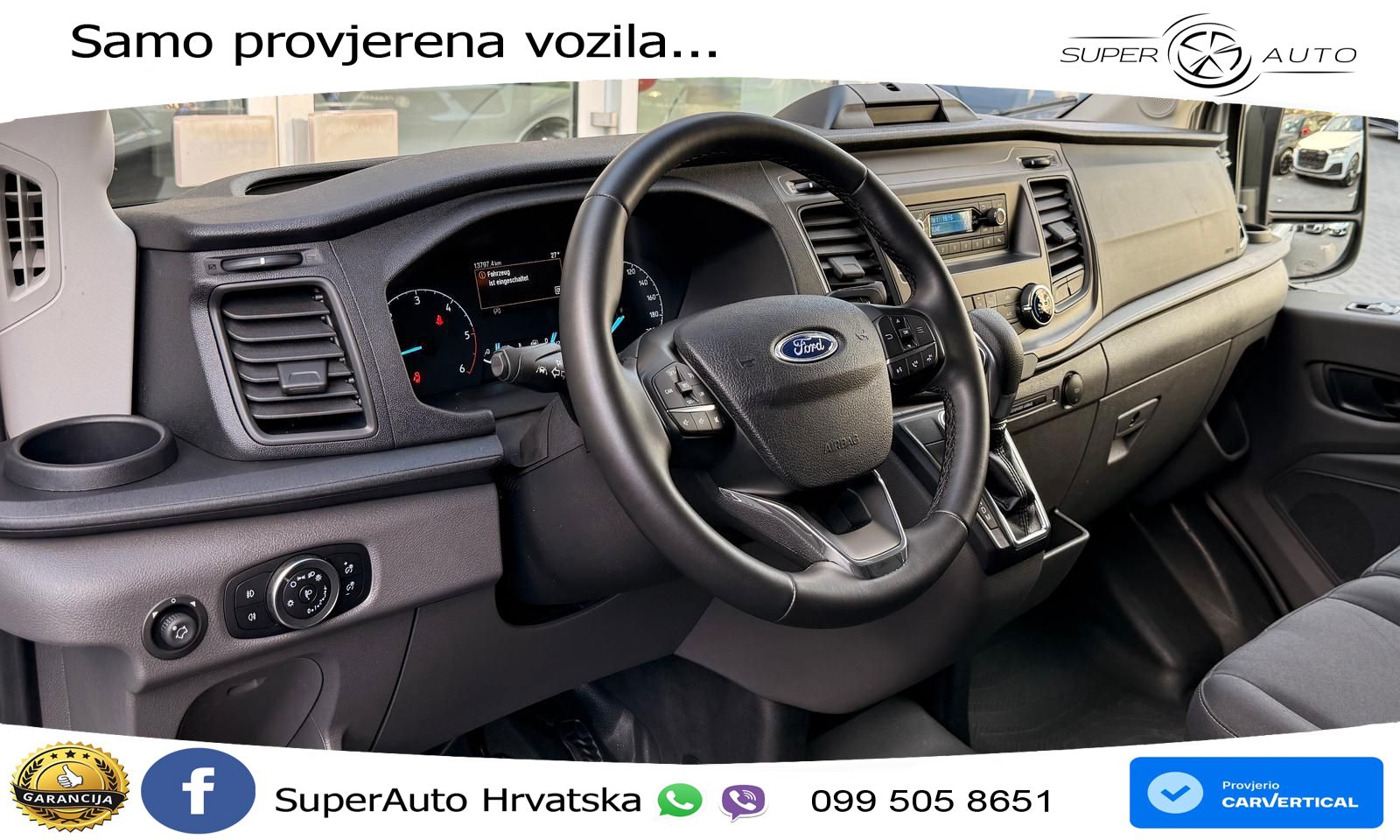 Ford Transit TDCi 350 L3*Trend*Tempomat*DAB*Automatik 131 KS