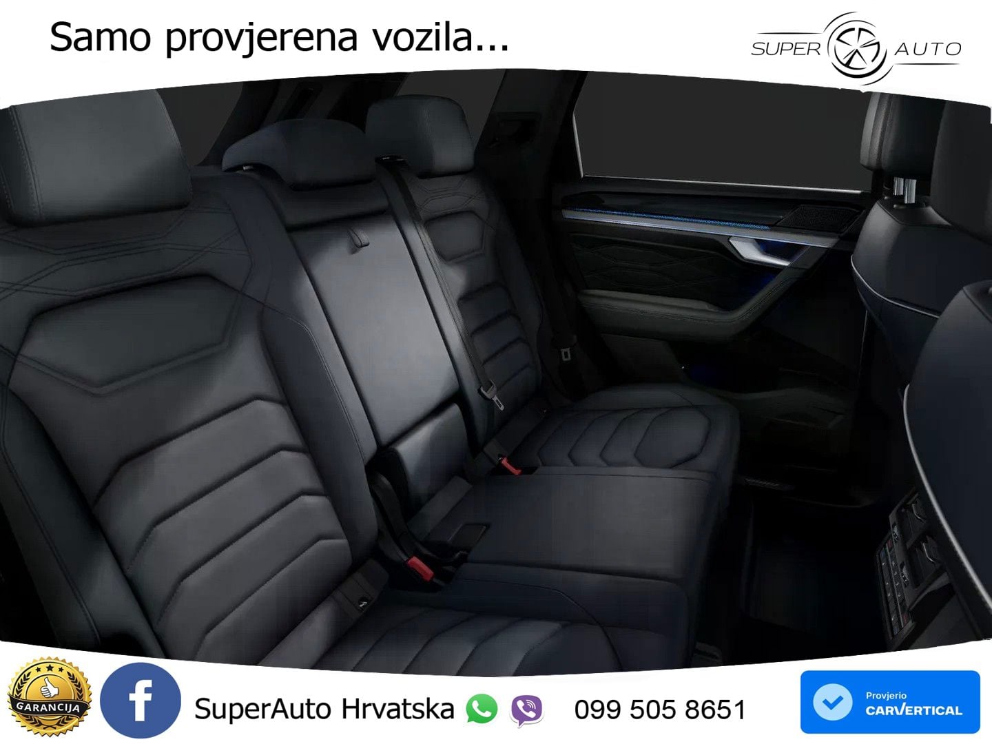 Volkswagen Touareg 3.0 V6 TDI (286 KS) 4MOTION Tiptronic R-Line ZRAČNI+ACC+GR SJED+KAM+PANO