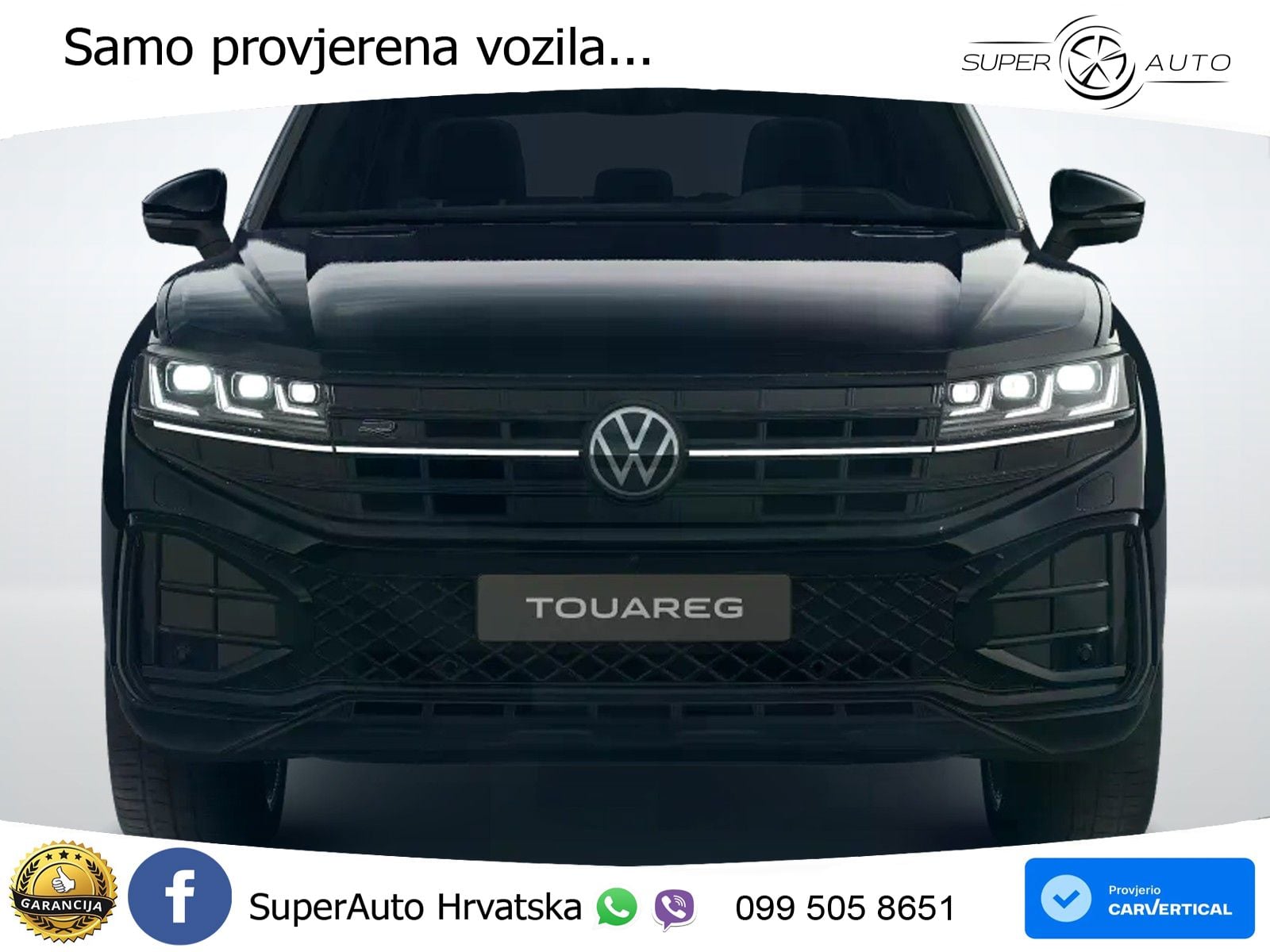 Volkswagen Touareg 3.0 V6 TDI (286 KS) 4MOTION Tiptronic R-Line ZRAČNI+ACC+GR SJED+KAM+PANO