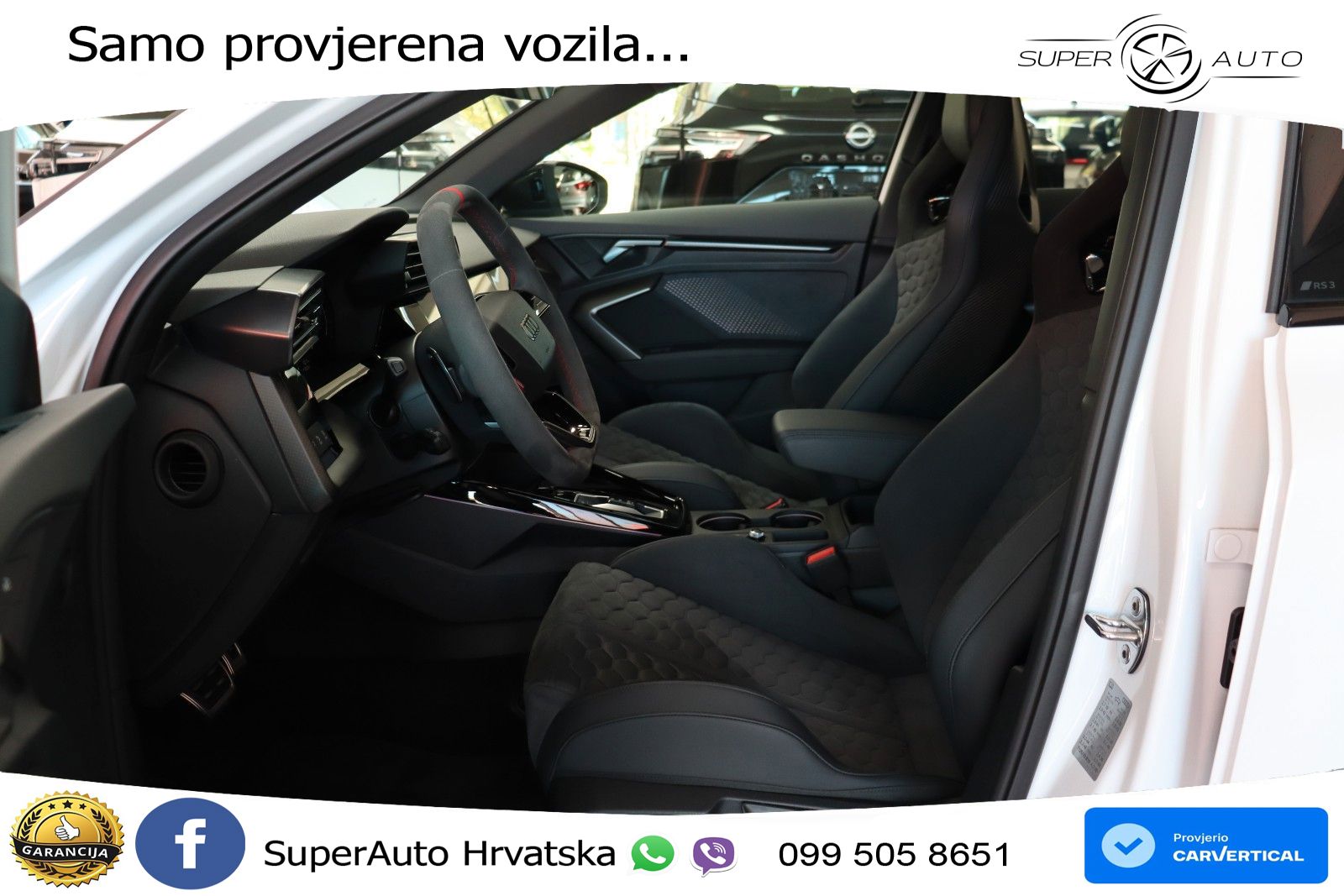 Audi RS3 Sedan 2.5 TFSI (400 KS) quattro S tronic LED+GR SJED+ACC