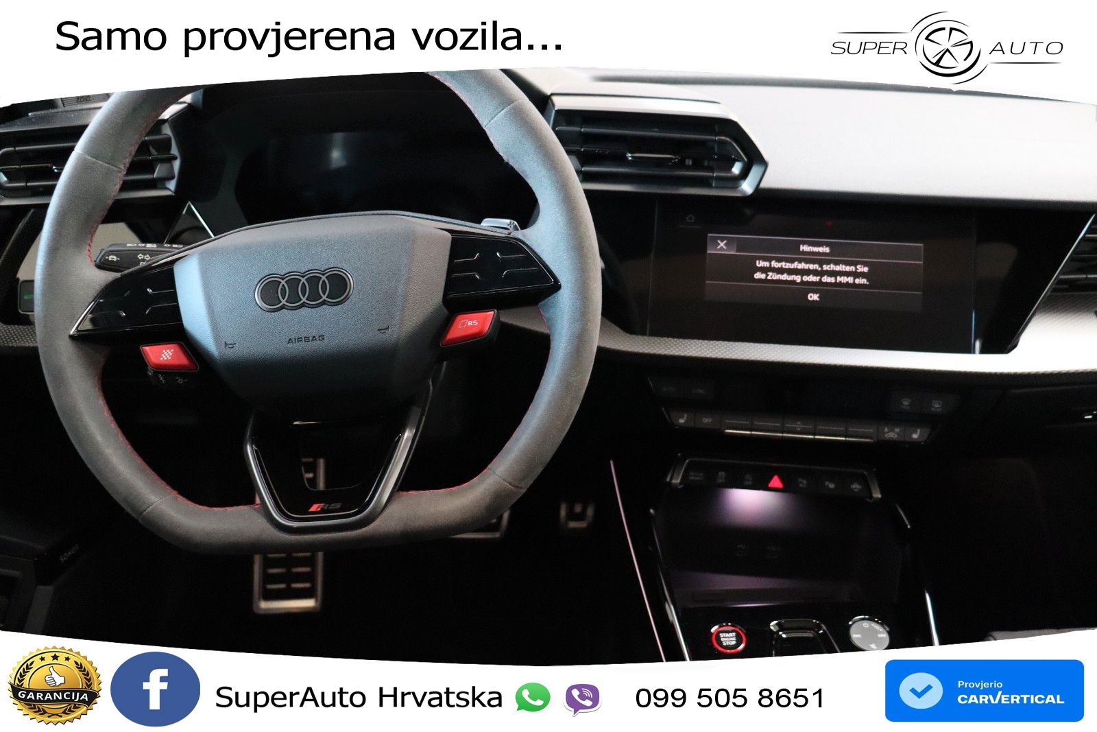 Audi RS3 Sedan 2.5 TFSI (400 KS) quattro S tronic LED+GR SJED+ACC