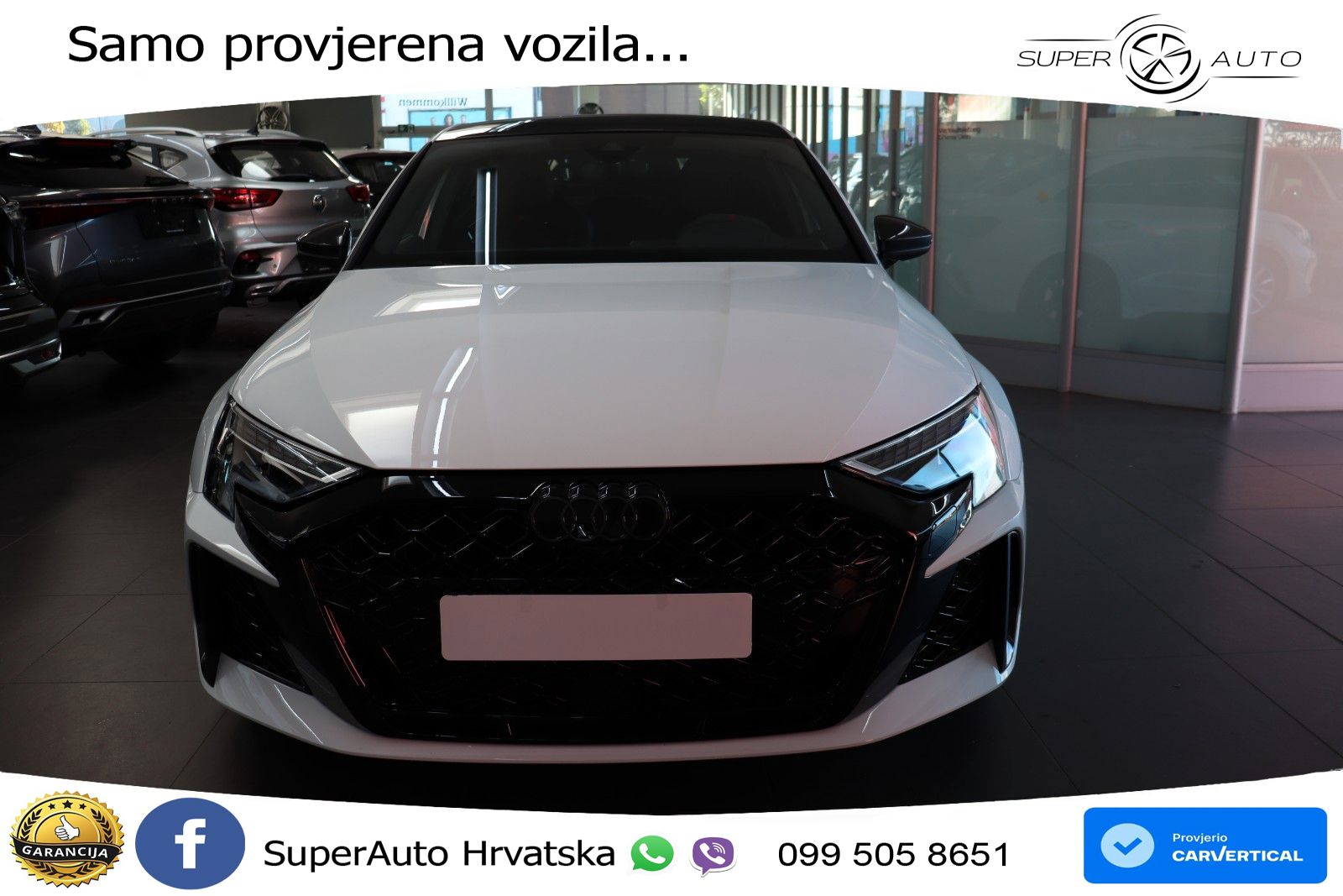 Audi RS3 Sedan 2.5 TFSI (400 KS) quattro S tronic LED+GR SJED+ACC