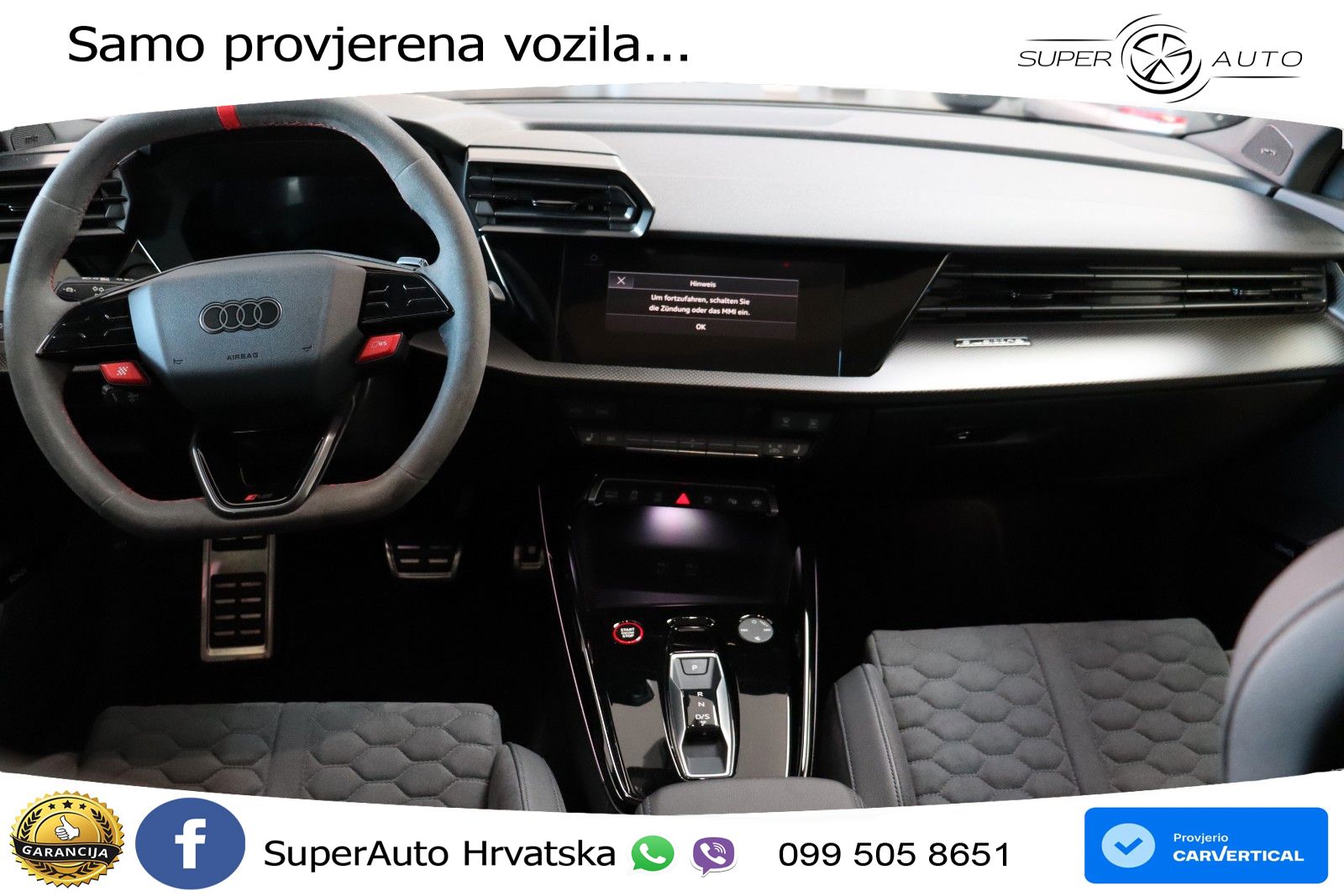 Audi RS3 Sedan 2.5 TFSI (400 KS) quattro S tronic LED+GR SJED+ACC