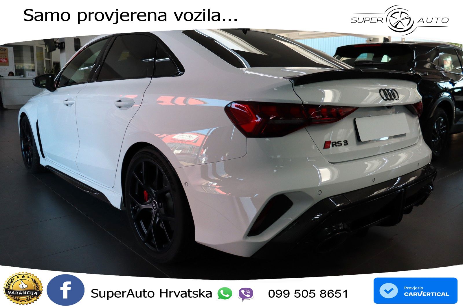 Audi RS3 Sedan 2.5 TFSI (400 KS) quattro S tronic LED+GR SJED+ACC