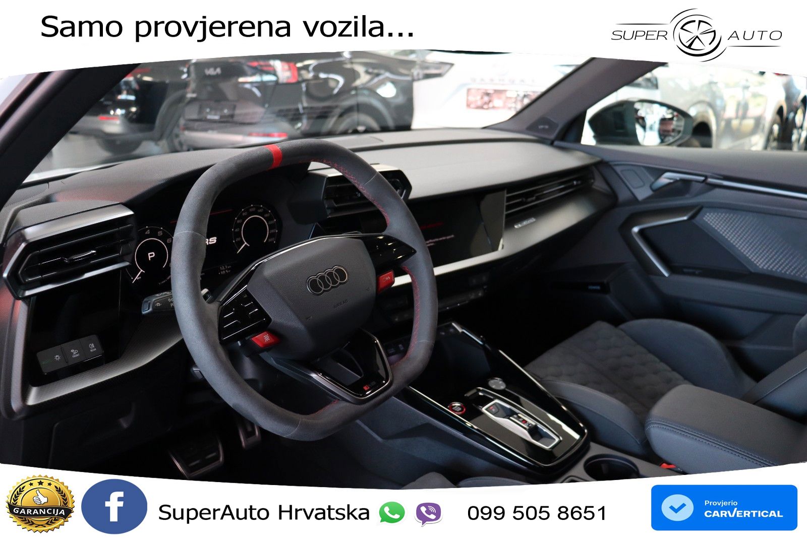 Audi RS3 Sedan 2.5 TFSI (400 KS) quattro S tronic LED+GR SJED+ACC