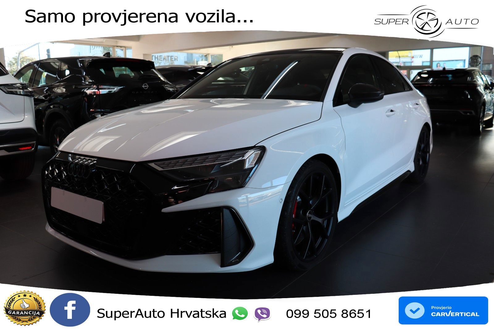 Audi RS3 Sedan 2.5 TFSI (400 KS) quattro S tronic LED+GR SJED+ACC