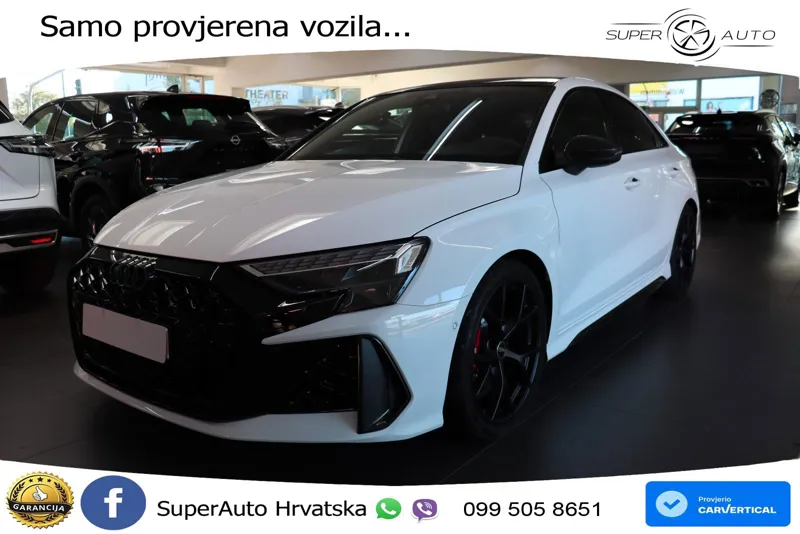 Audi RS3 Sedan 2.5 TFSI (400 KS) quattro S tronic LED+GR SJED+ACC
