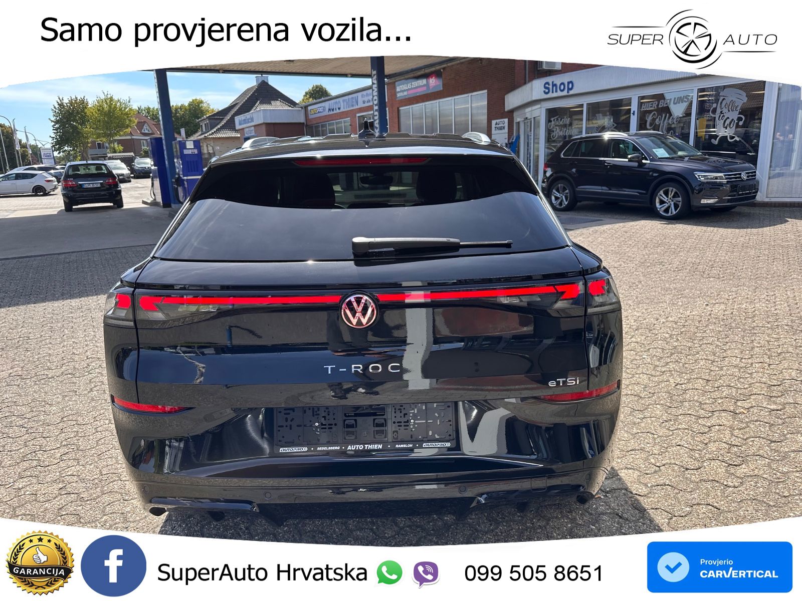 Volkswagen T-Roc 1.5 eTSI (150 KS)  DSG R-Line LED+GR SJED+ACC