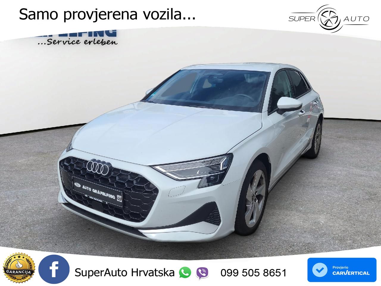 Audi A3 Sportback 30 TFSI (116 KS) advanced LED+GR SJED+ACC