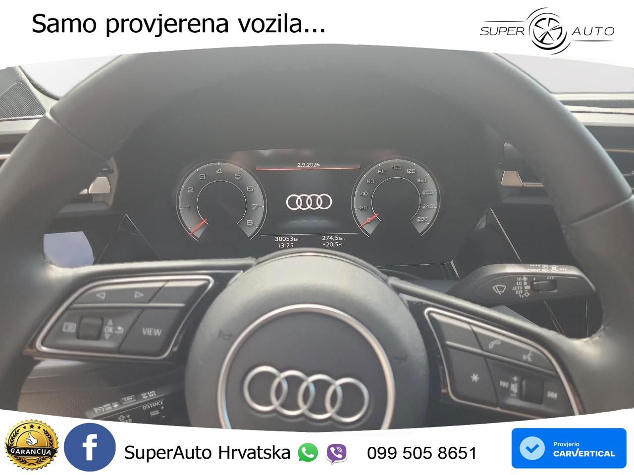 Audi A3 Sportback 30 TFSI (116 KS) advanced LED+GR SJED+ACC