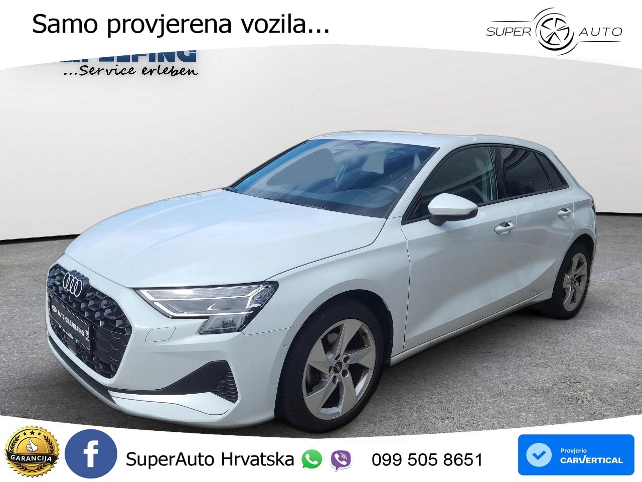 Audi A3 Sportback 30 TFSI (116 KS) advanced LED+GR SJED+ACC
