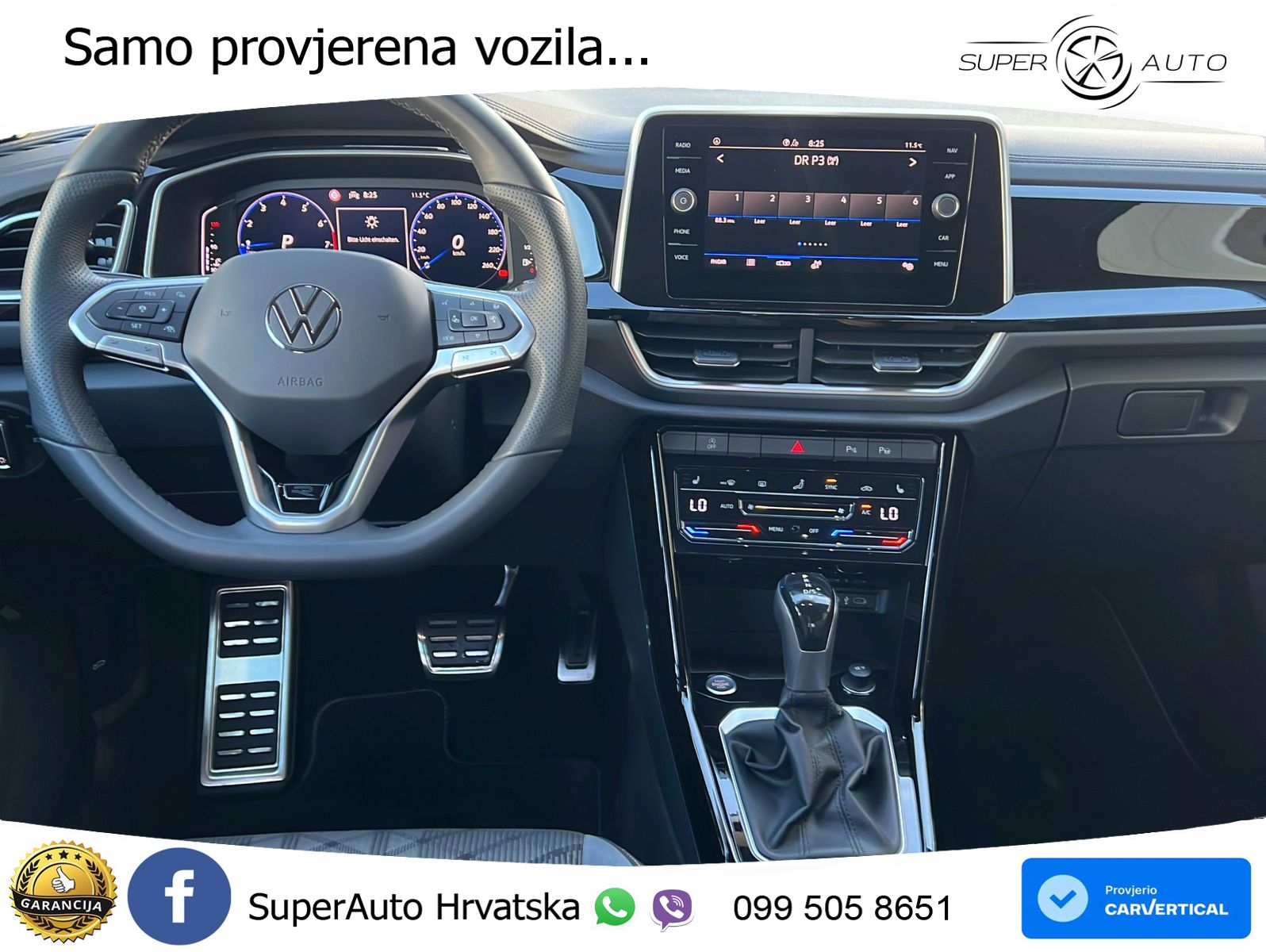 Volkswagen T-Roc 1.5 TSI (150 KS) DSG R-Line LED+GR SJED+ACC