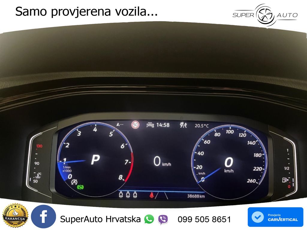 Volkswagen T-Roc I 1.5 TSI (150 KS) DSG MATRIX+GR SJED+KAM