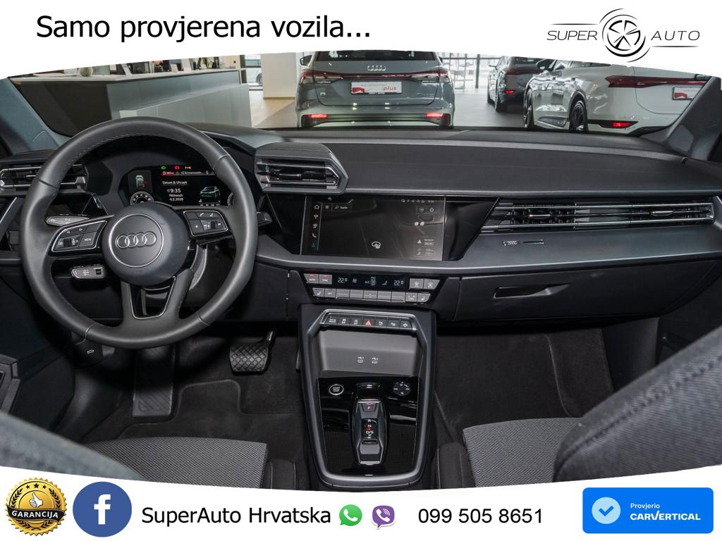 Audi A3 Sportback 30 TFSI (116 KS) Mild Hybrid S tronic advanced LED+GR SJED+ACC