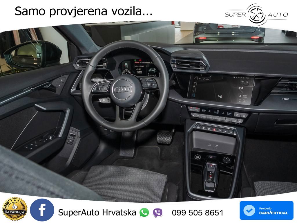 Audi A3 Sportback 30 TFSI (116 KS) Mild Hybrid S tronic advanced LED+GR SJED+ACC