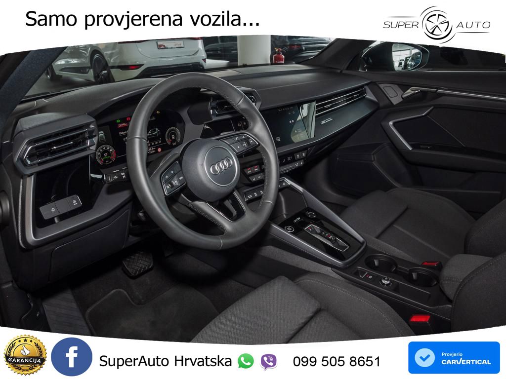 Audi A3 Sportback 30 TFSI (116 KS) Mild Hybrid S tronic advanced LED+GR SJED+ACC