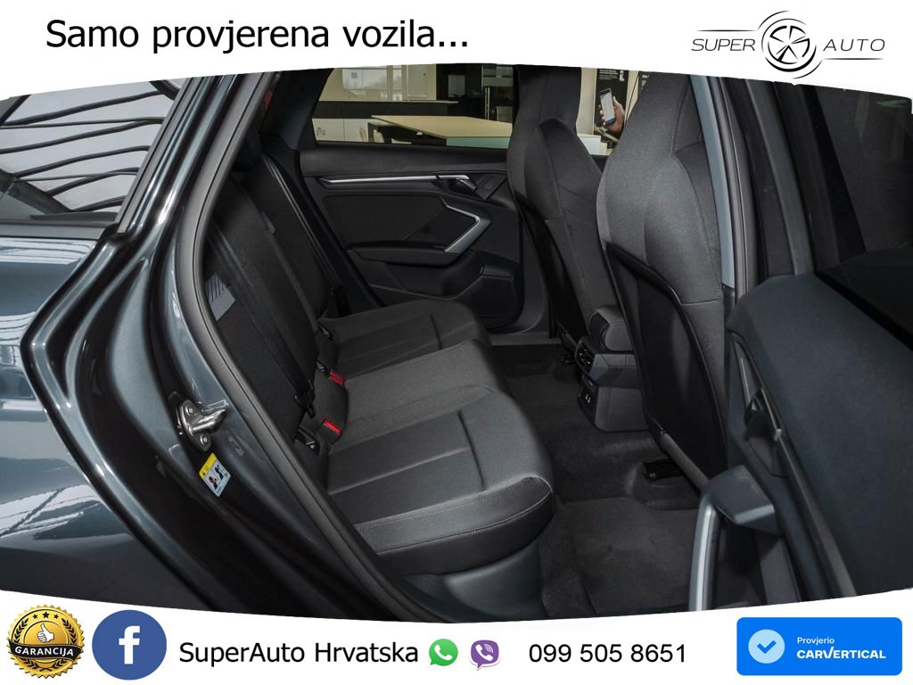 Audi A3 Sportback 30 TFSI (116 KS) Mild Hybrid S tronic advanced LED+GR SJED+ACC