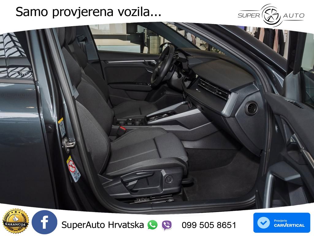 Audi A3 Sportback 30 TFSI (116 KS) Mild Hybrid S tronic advanced LED+GR SJED+ACC