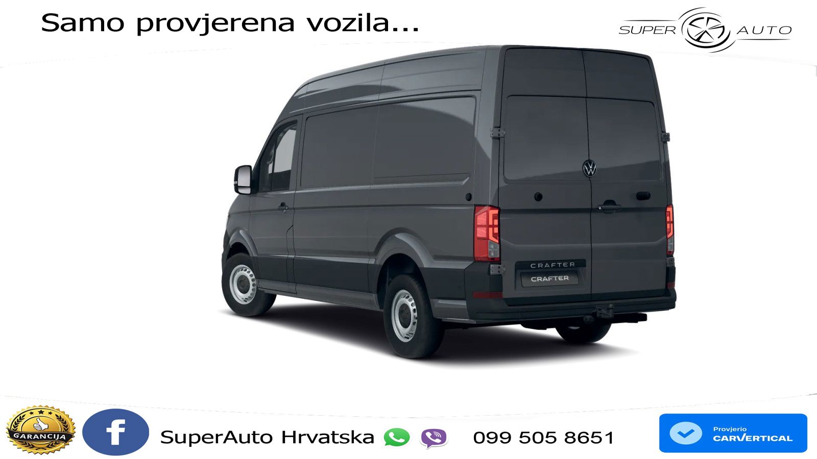 Volkswagen Crafter Kasten 35 MR HD 2.0TDI AHK KLIMA KAM 5JG 140 KS