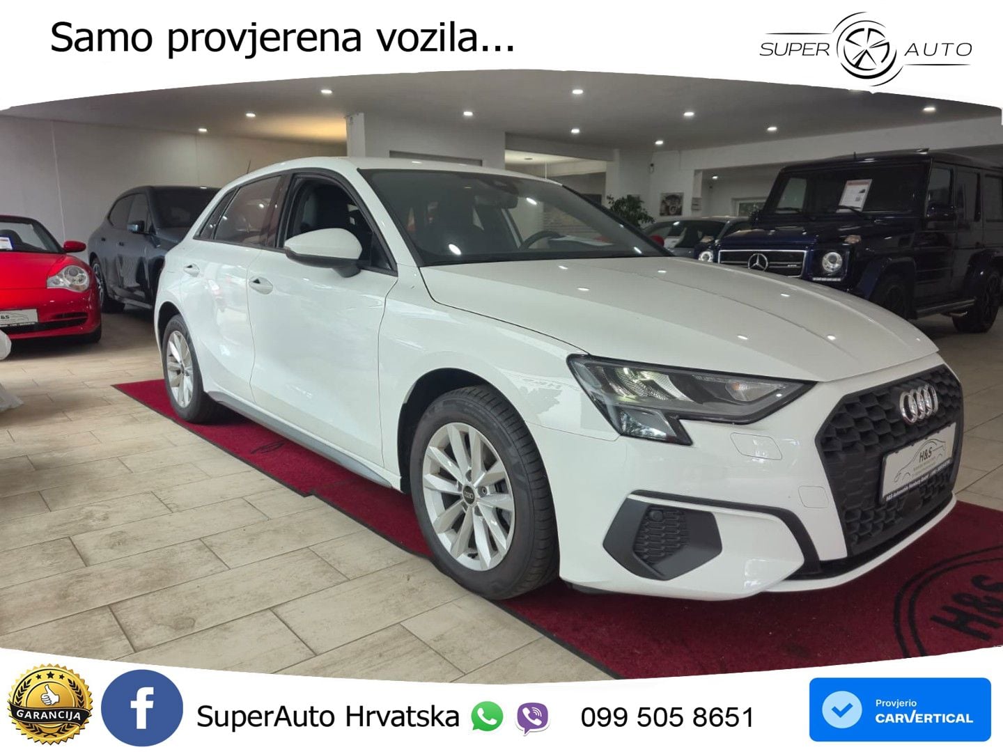 Audi A3 35 TFSI (150 KS) LED+GR SJED+ACC