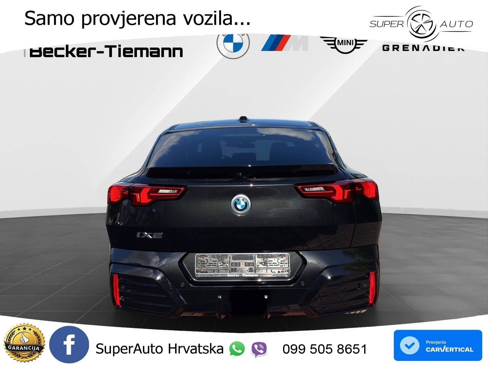 BMW iX2 66.5 kWh (313 KS) xDrive30