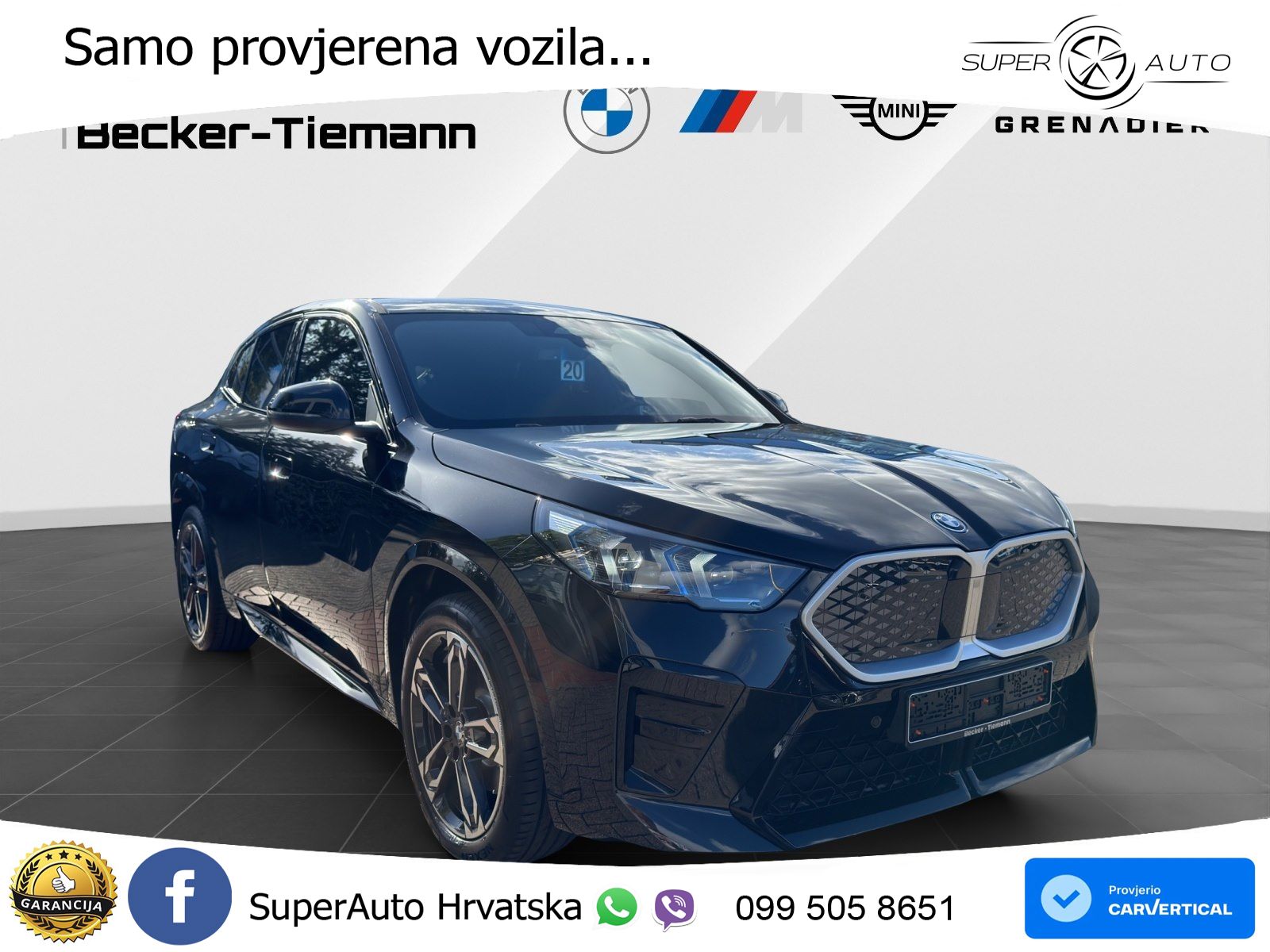 BMW iX2 66.5 kWh (313 KS) xDrive30