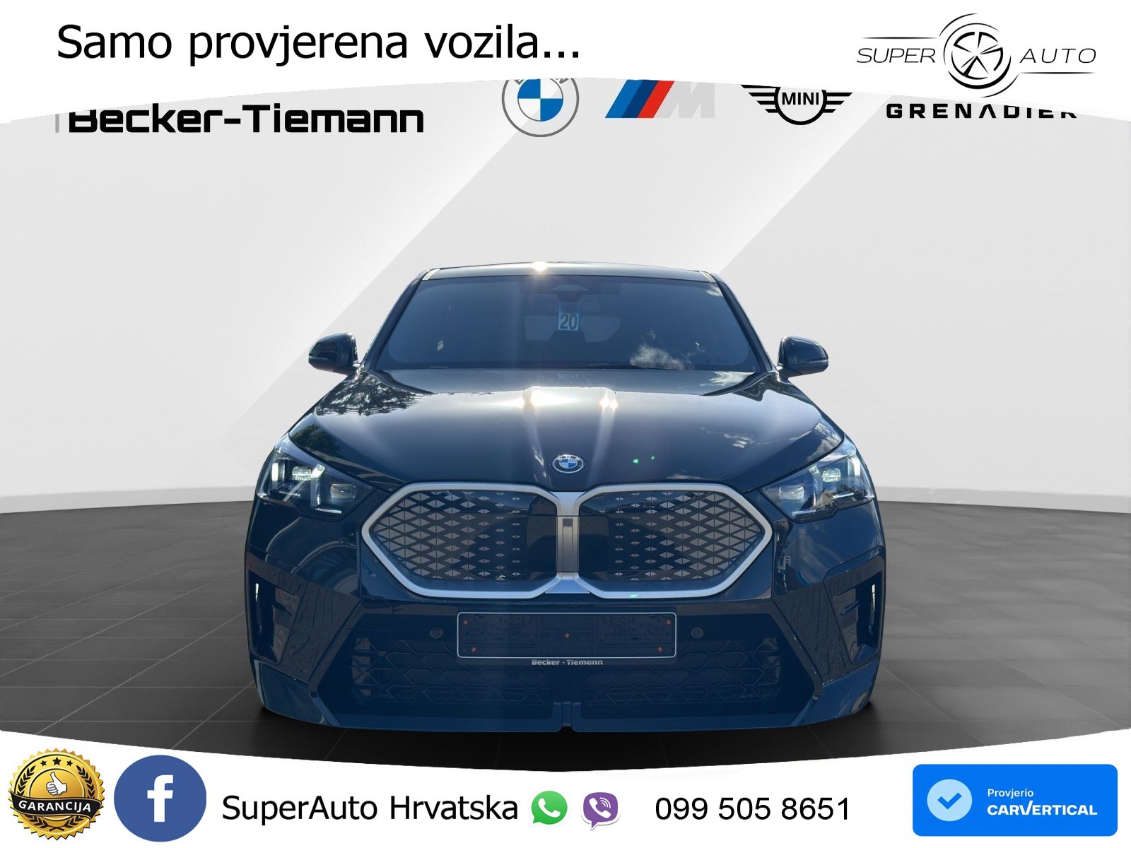 BMW iX2 66.5 kWh (313 KS) xDrive30