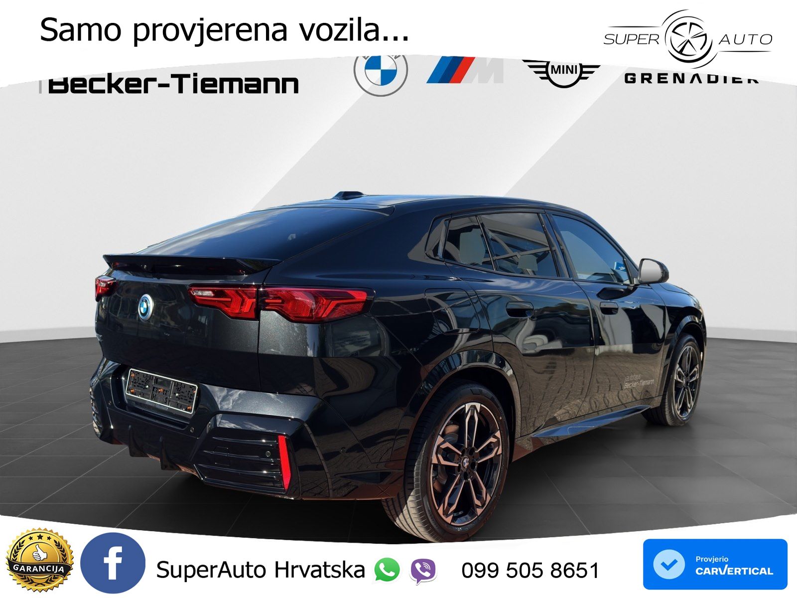 BMW iX2 66.5 kWh (313 KS) xDrive30