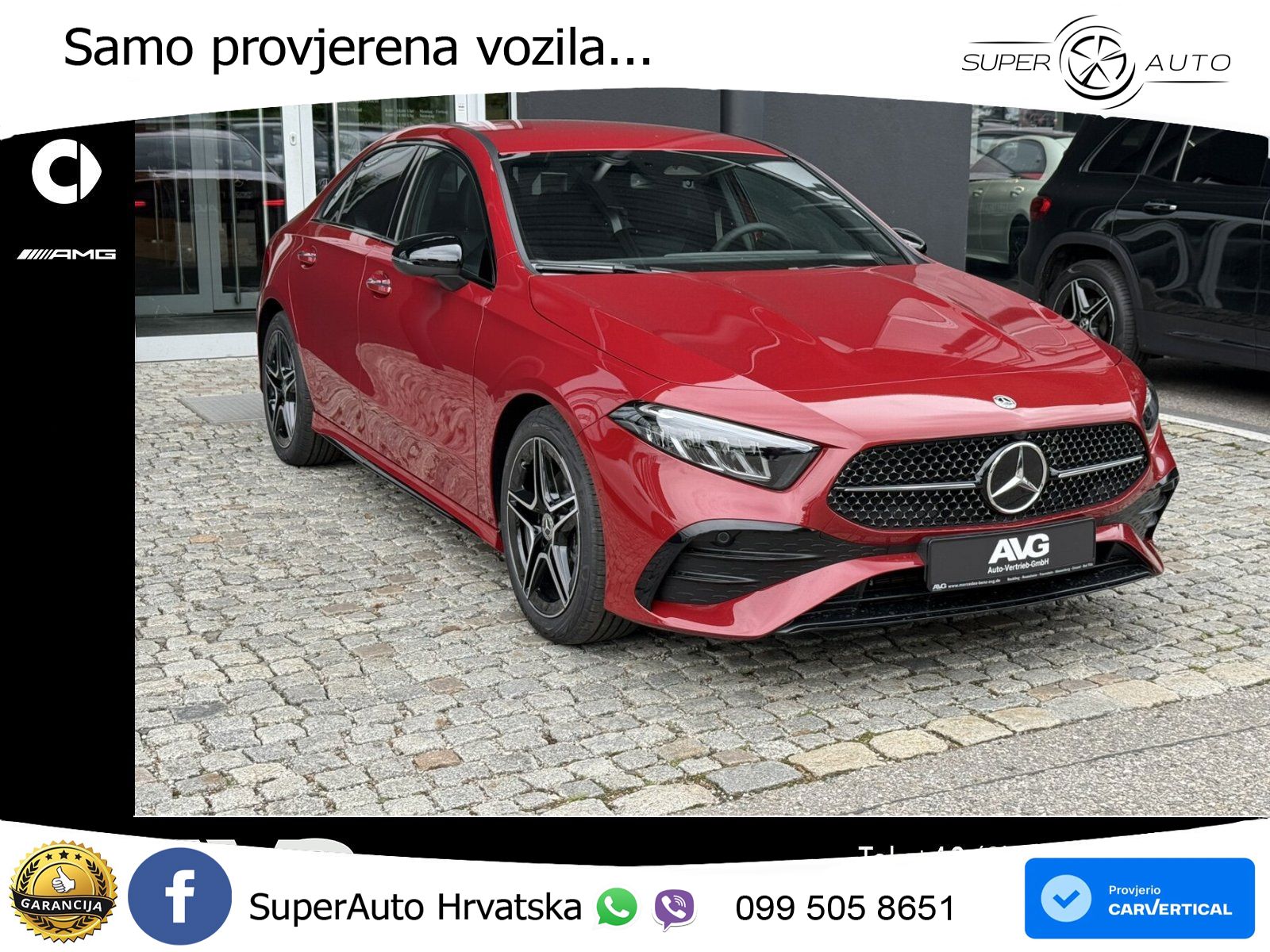 Mercedes-Benz A 200 7G-DCT AMG LED+GR SJED+ACC