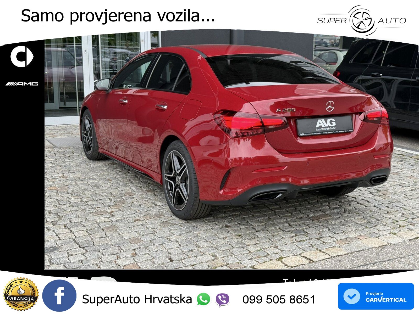 Mercedes-Benz A 200 7G-DCT AMG LED+GR SJED+ACC