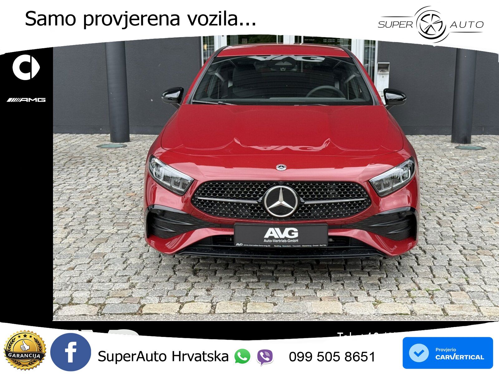 Mercedes-Benz A 200 7G-DCT AMG LED+GR SJED+ACC