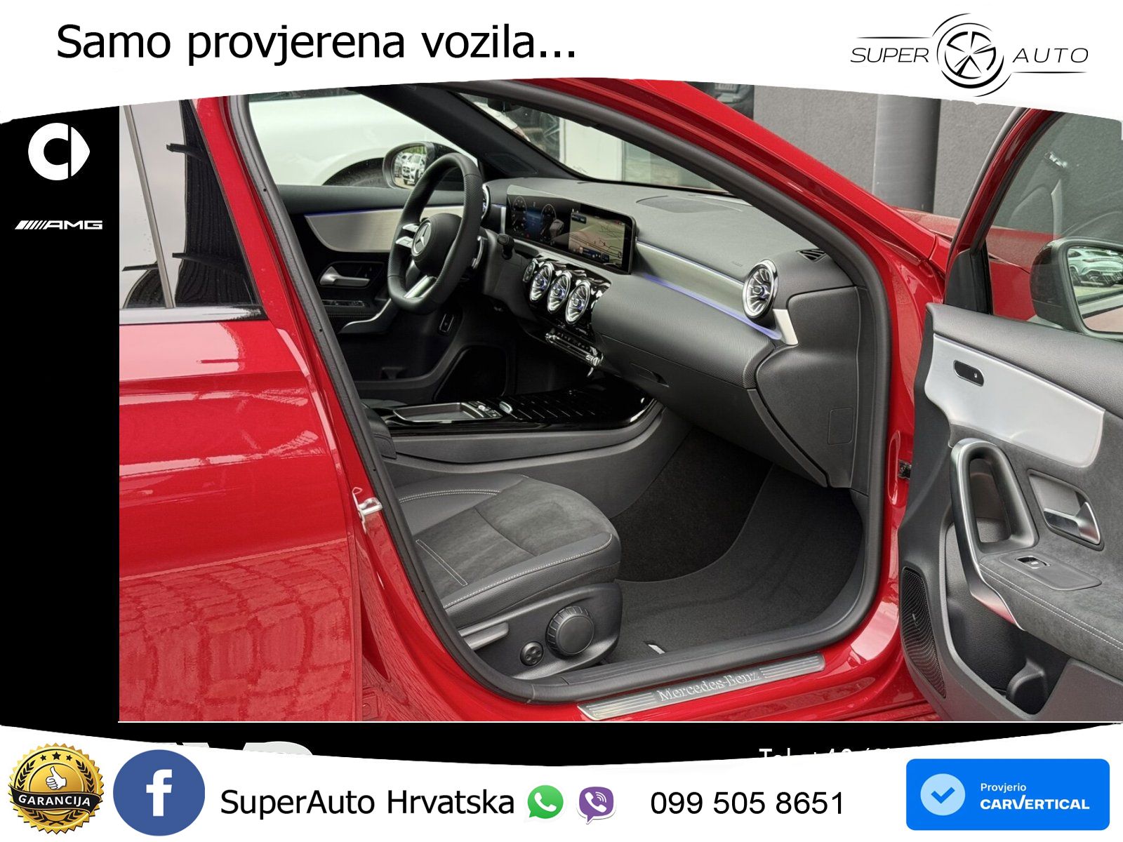 Mercedes-Benz A 200 7G-DCT AMG LED+GR SJED+ACC