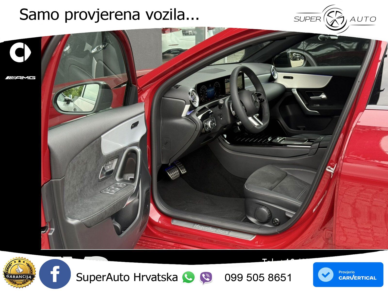 Mercedes-Benz A 200 7G-DCT AMG LED+GR SJED+ACC