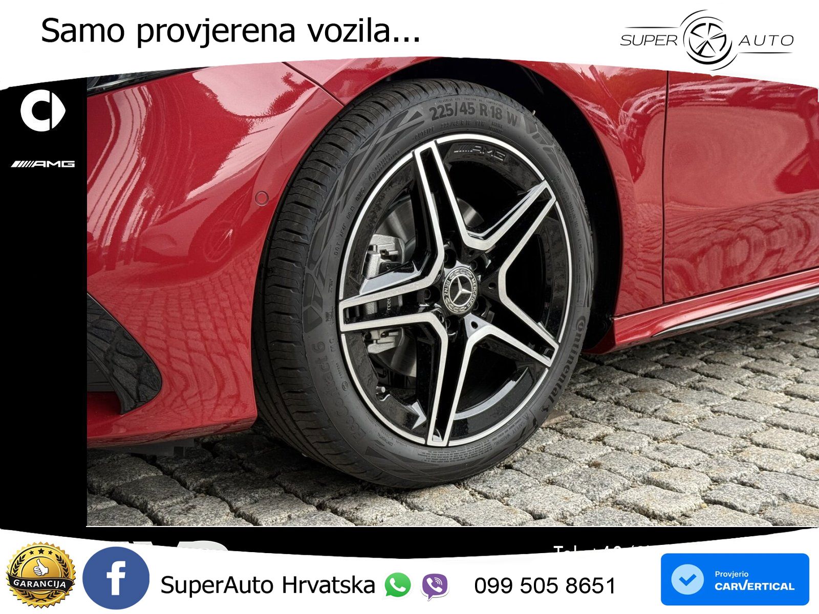 Mercedes-Benz A 200 7G-DCT AMG LED+GR SJED+ACC