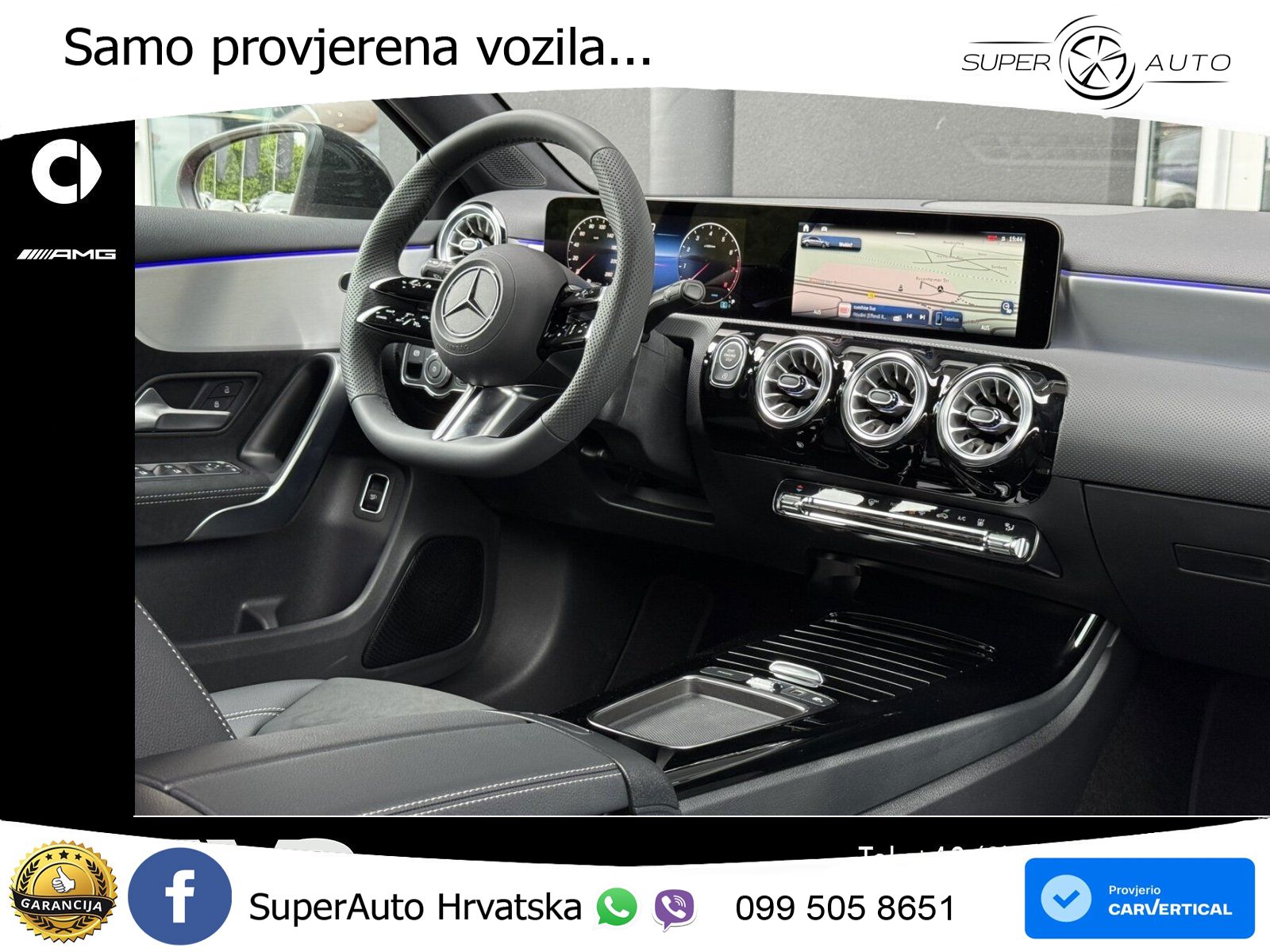 Mercedes-Benz A 200 7G-DCT AMG LED+GR SJED+ACC